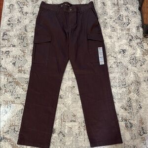 Old Navy Men's Dark Brown Cargo Pants